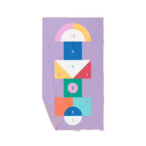 [174165] PlayTowel L (180 x 100cm) - Hopscotch Quut