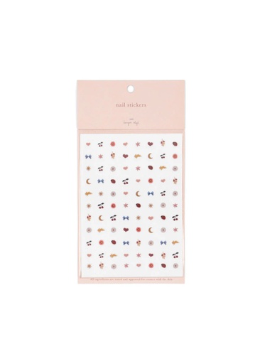 [KS101779] Nail Stickers Display Multi Konges Slojd