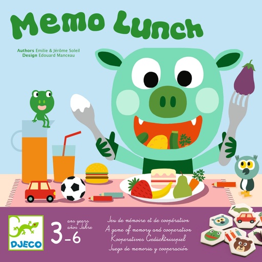 [DJ00819] Memo Lunch Djeco