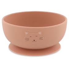 [96-452] Silicone Bowl With Suction - Mrs, Cat Trixie