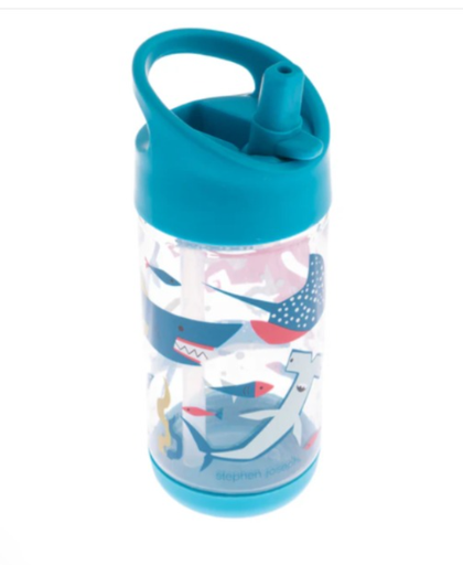 [794866404101] Botella con pico &amp; Snack - Tiburon Stephen Joseph