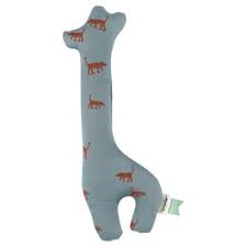 [09-071] Rattle Giraffe - Playful Pup Trixie