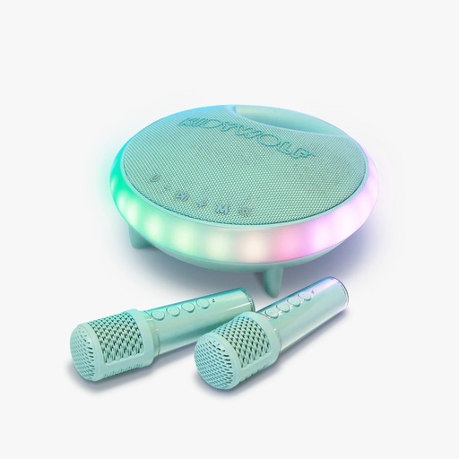 [KIDYKARAOKE-GR] Karaoke con 2 microfonos Kidiwolf