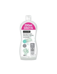 [901635] Detergente Biberones 550 + 200 Ml Gratis 750Ml Suavinex