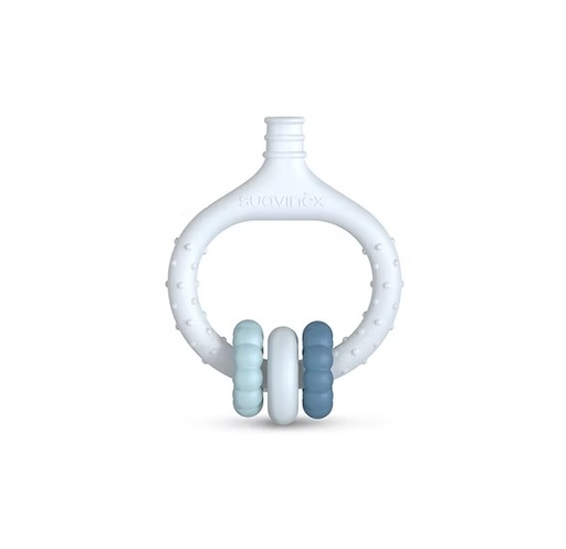 [8426420903424] Pre-Cepillo Masajeador Baby 0M Azul Suavinex