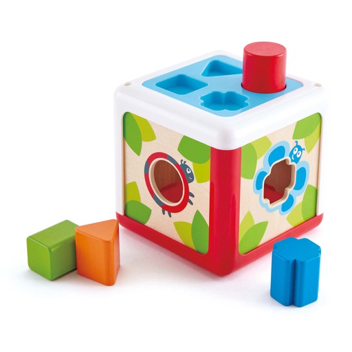 [6943478024960] Cubo formas encastrables Hape