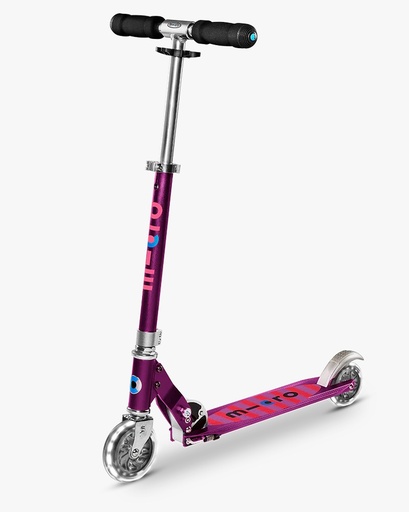[7630053531034] Monopatin Sprite LED Sa0219 - Purpura Micro
