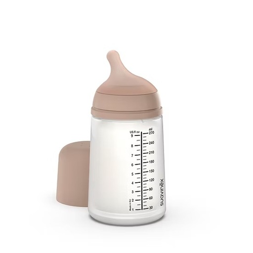 [8426420084628] Biberon 270Ml Fisio. 3-6M Flujo M - ZeroZero - M Suavinex