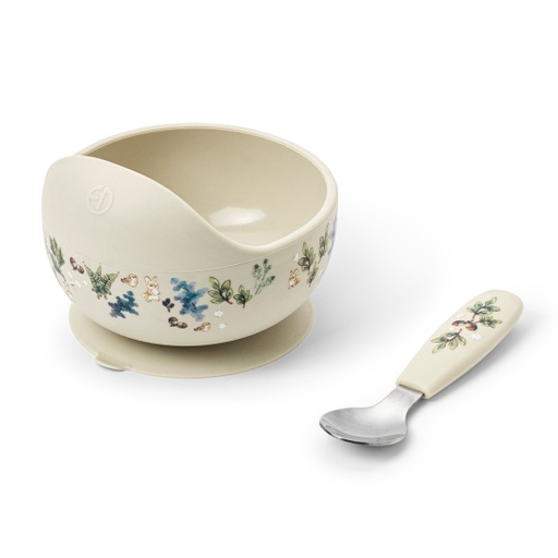 [60245210421NA] Silicone Bowl Set Fairytale Forest Elodie