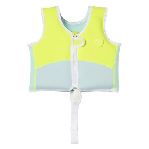 [SCMSVAQM] Chaleco Salvavida 2-3 Neon Yellow Sunnylife