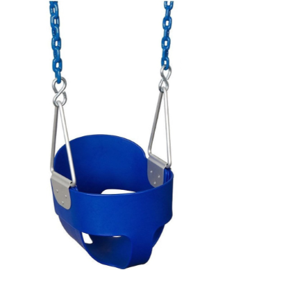 [05032584] Hamaca bebe de goma azul