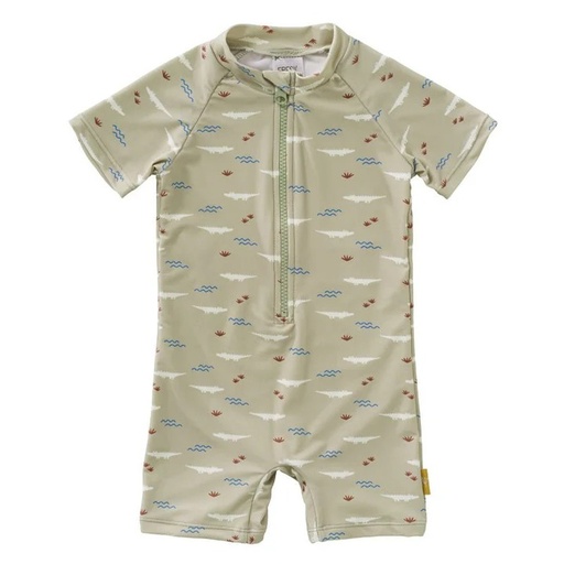 [SW2402-30-74] Swim UV Suit Croco 6-12m Fresk