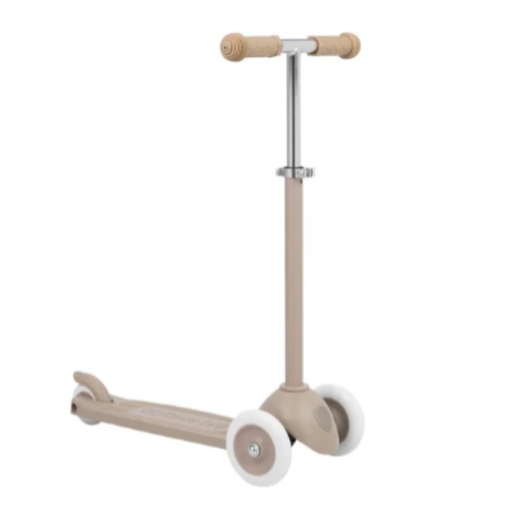 [BW-ECO-SCOOTER-SAND] Monopatín ECO de Tres Ruedas +3 Sand Banwood