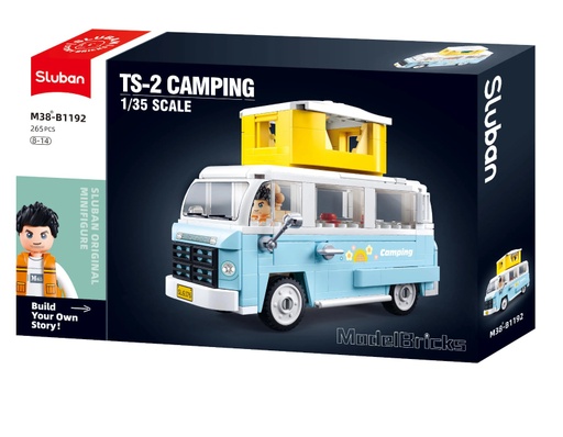 [6938242960629] Model Bricks Ts-2Camping 265 Pcs Sluban