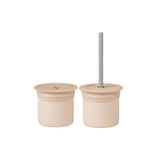 [101260007] Sip + Snack - Bubble Beige / Powder Grey Minikoioi