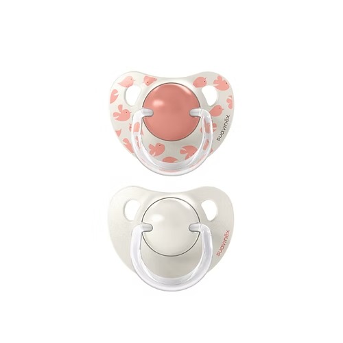 [8426420904490] Chupete Anat. 6-18M Sx Pro - Birdies Rosa Suavinex