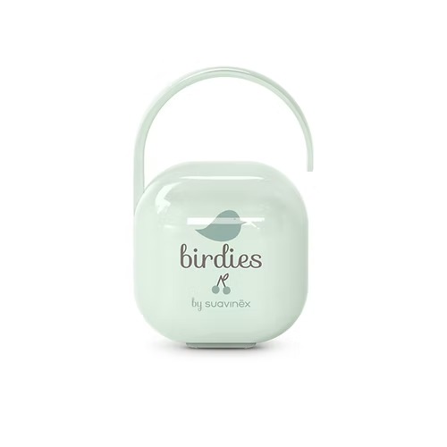 [8426420905107] Portachupetes - Birdies Verde Suavinex