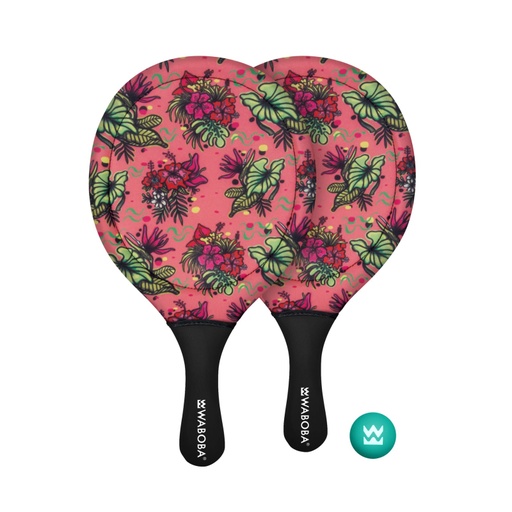 [186C06-FL] Beach Paddle Set - Flores Waboba