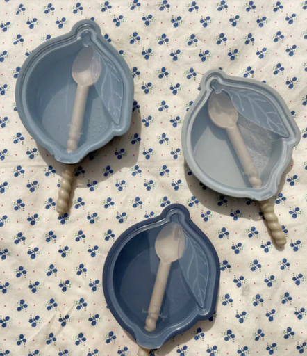 [KS4448-LE] 3 Pack Ice Cream Molds Lemon Blue Mix Konges Slojd