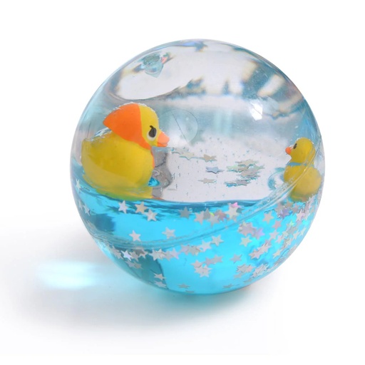 [711149] Bouncing Ball With Water Inside Duck Moulin Roty