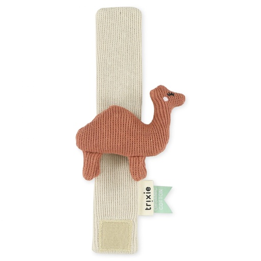 [22-673] Wrist Rattle - Camel Trixie