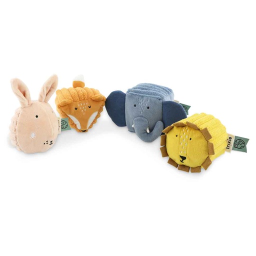[24-917] 24-917 Sensory Blocks - 4 Animals Trixie