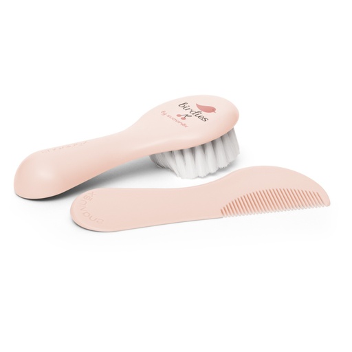 [8426420007726] Set Cepillo Y Peine - Birdies Rosa Suavinex