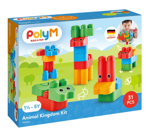 [6943478021471] Jgo Construccion - Reino Animal Polym