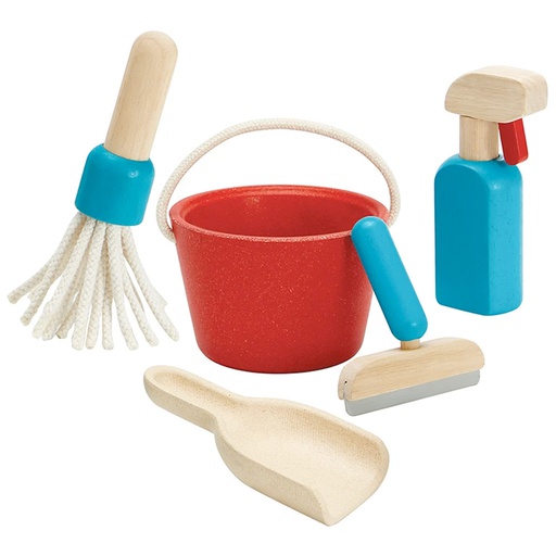 [8854740034984] Cleaning Set Plan Toys