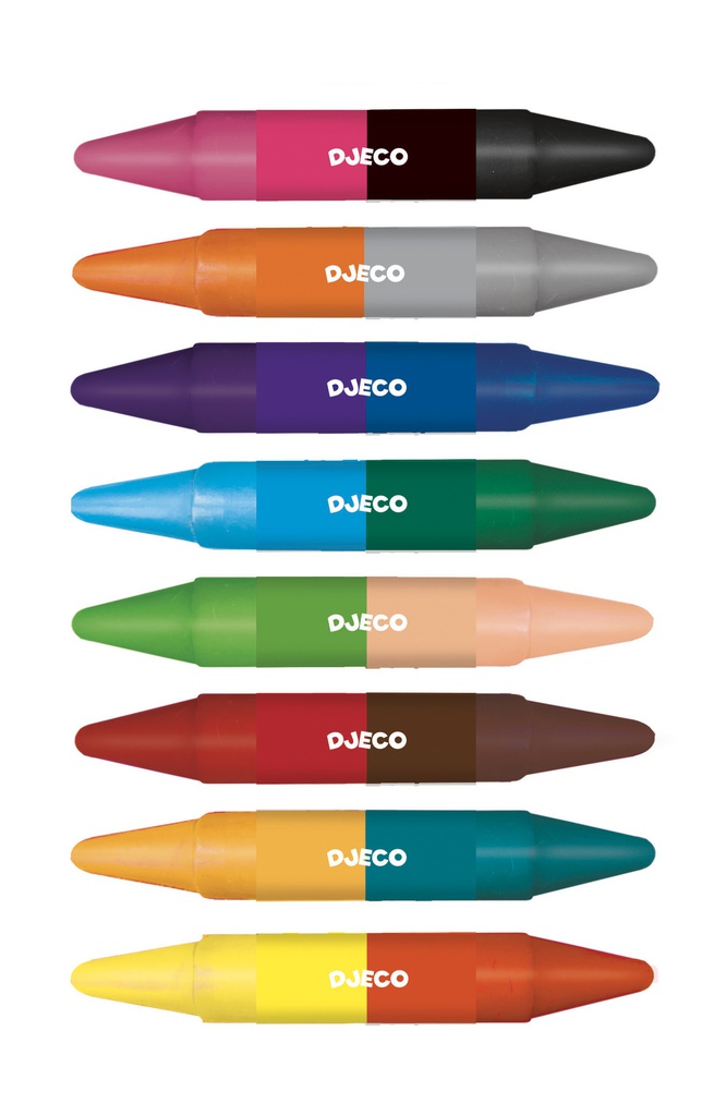 8 Twins Crayons  Design By By Djeco