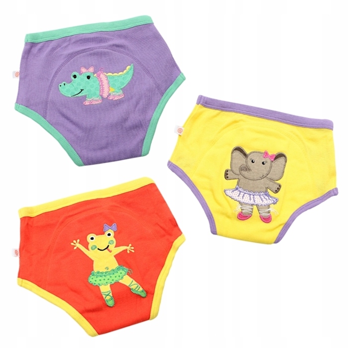 Set x 3 bombachas de entrenamiento Ballerina 3-4 Zoocchini