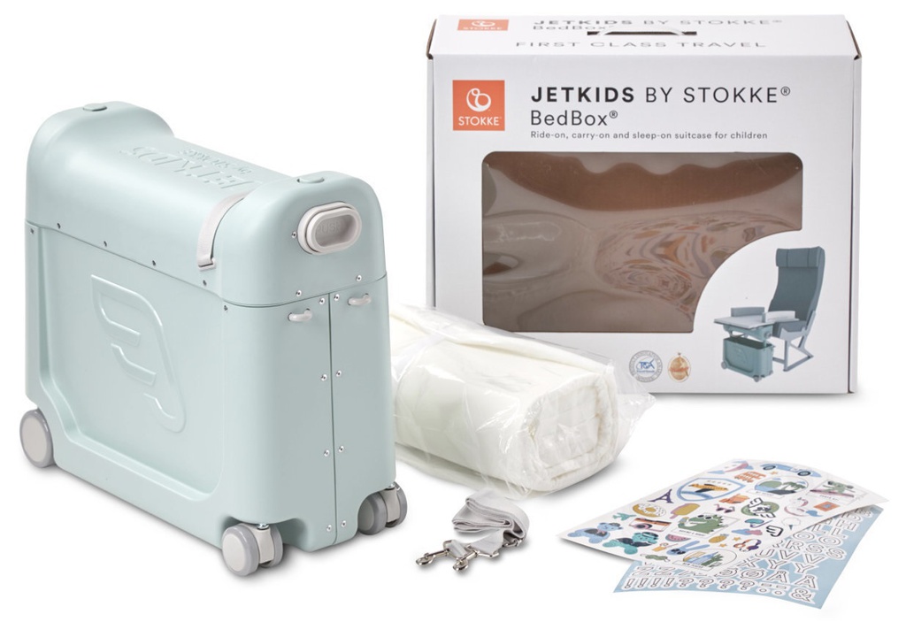 Jetkids Bedbox verde agua Stokke