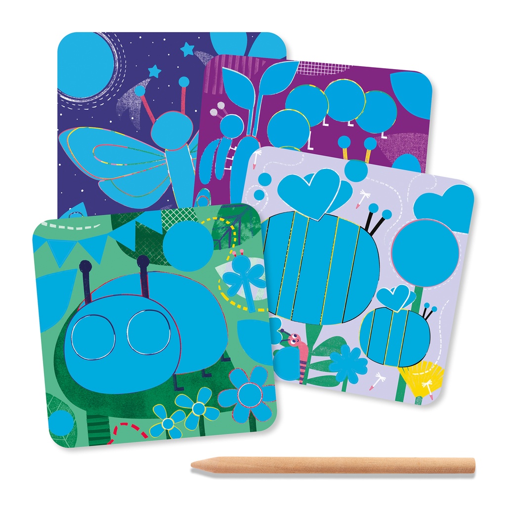 Scratch Cards For Little Ones - Bugs - Fsc Mix (Packaging)

