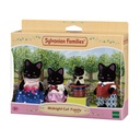 Midnight Cat Family Sylvanian Families