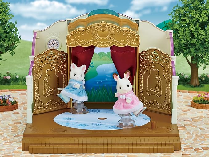 Ice Skating friends SYLVANIAN FAMILIES
