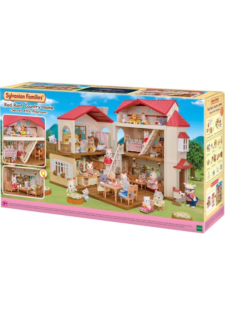 Casa con luces - el Atico secreto Sylvanian Families