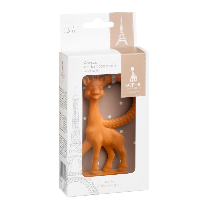 Vanilla teething ring -  Naranja Sophie La Girafe