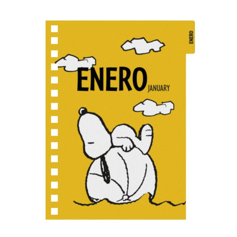 Agenda Snoopy día por página Mooving