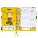 Agenda Snoopy día por página Mooving