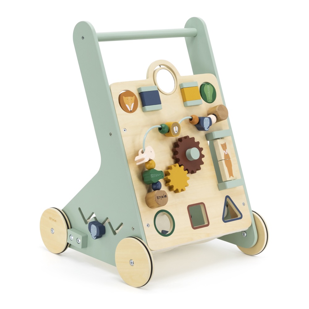 Wooden Animal Activity Walker Trixie