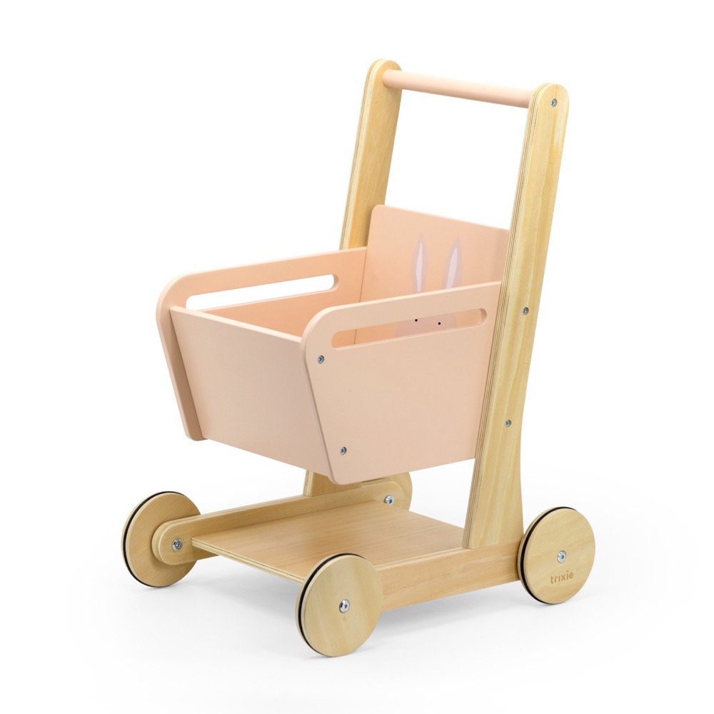 Wooden Shopping Cart - Mrs. Rabbit Trixie