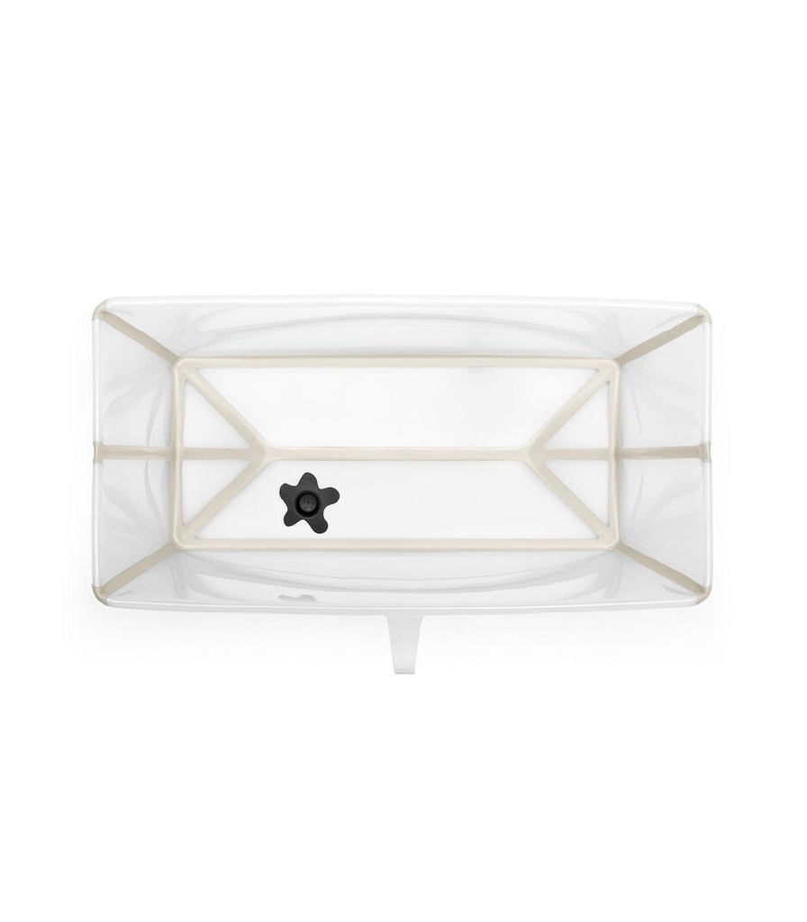 Set bañito (bañito + soporte) - Transparente/Beige Stokke