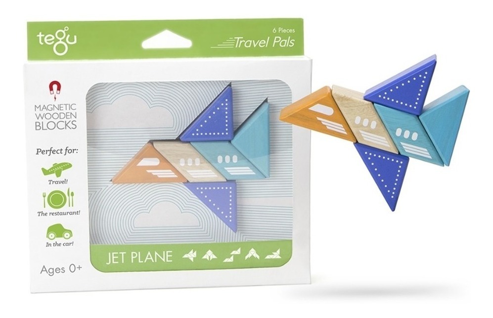 Travel Pals Jet Plane Tegu