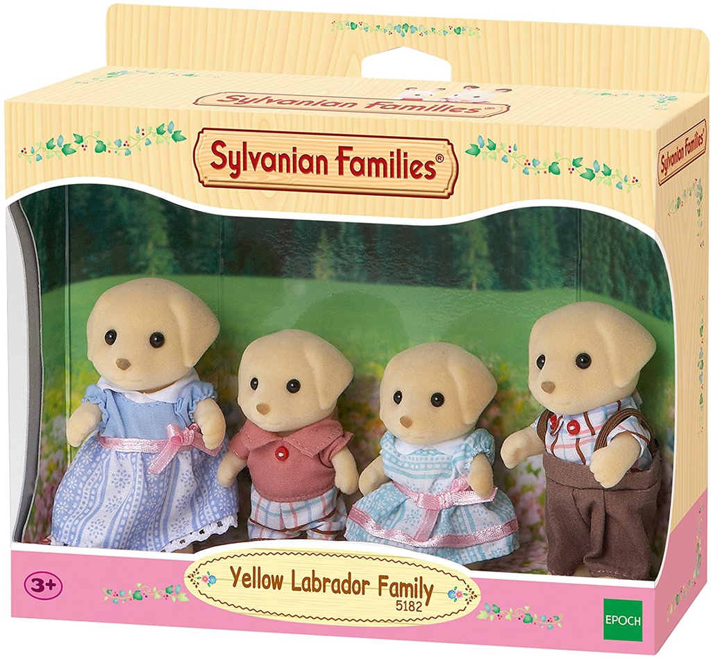 Yellow Labrador Family Sylvanian Families