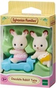 Chocolate Rabbit Twins Sylvanian Families