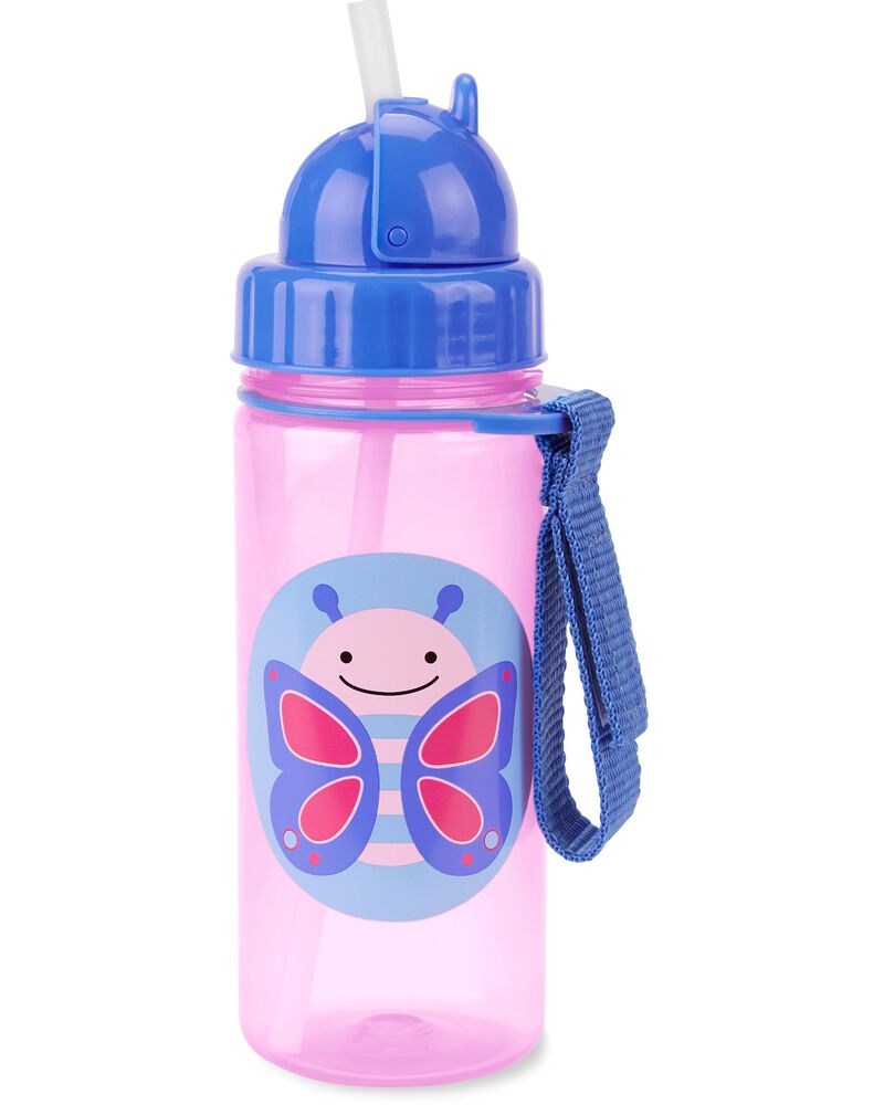 Zoo Straw Bottle PP 390 ml - Butterfly Skip Hop