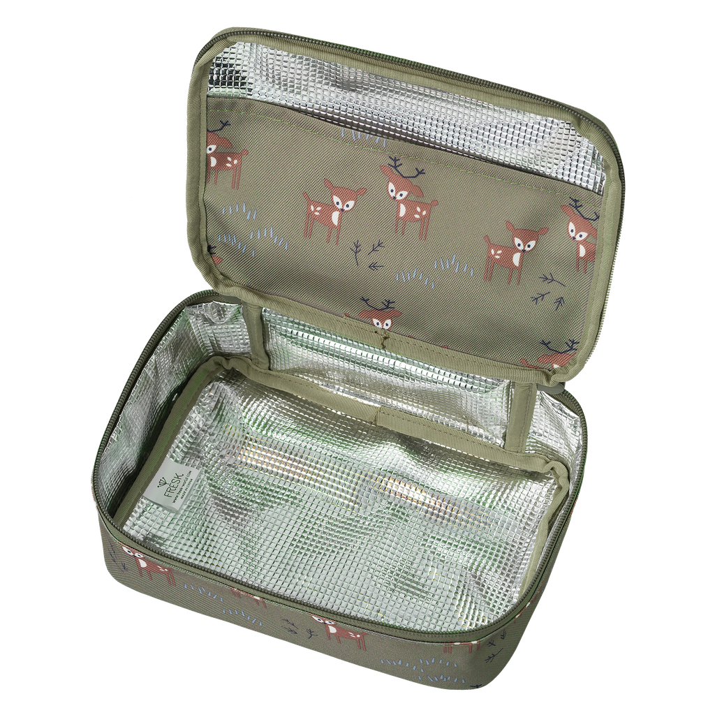 Lunchbag Deer olive Fresk