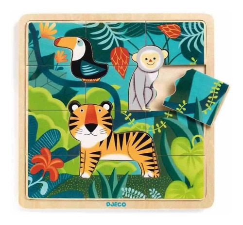 Puzzle Jungle Djeco