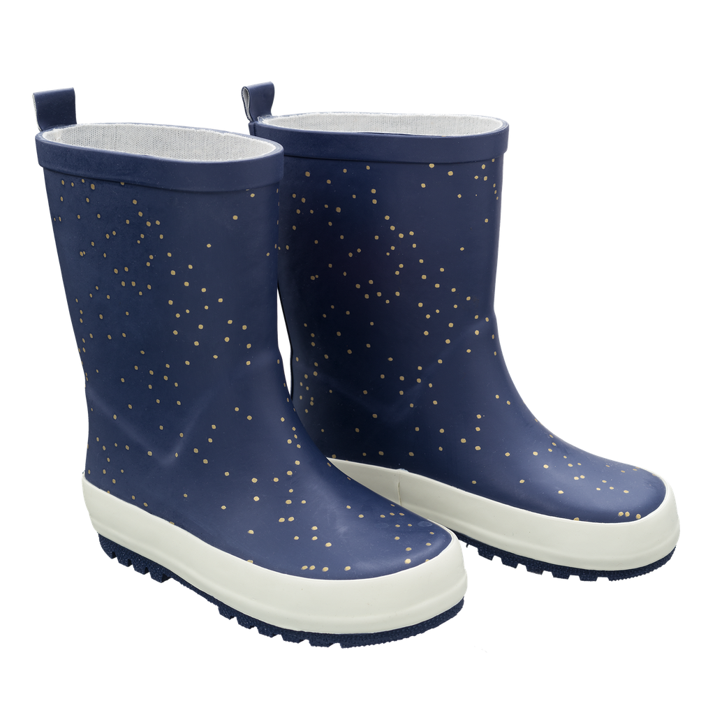 Rainboots Indigo dots T28 Fresk