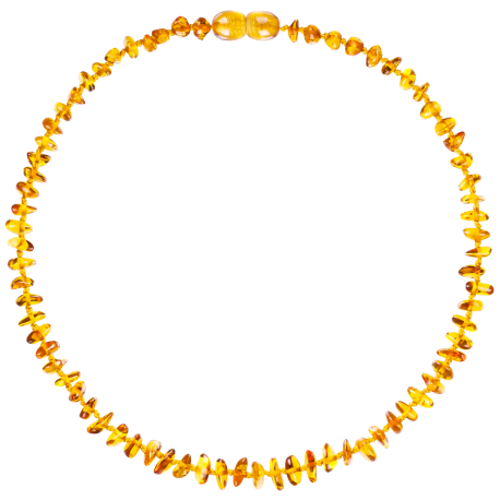 Collar Ambar Honey 32cm Amberos